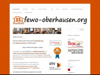 fewo-oberhausen.org Webseite Vorschau