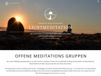 lichtmeditation.net Webseite Vorschau