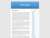 lennylipton.wordpress.com Webseite Vorschau