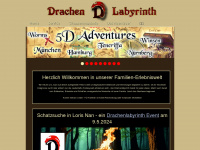 drachenlabyrinth.de Webseite Vorschau