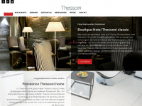 thessoni.com Webseite Vorschau
