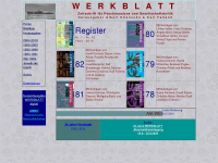 werkblatt.at Webseite Vorschau