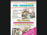 fd-musics.at Webseite Vorschau