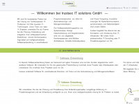 trustsec.de Webseite Vorschau