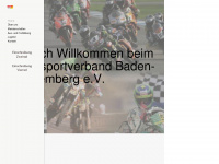 motorsportverband-bw.de Webseite Vorschau