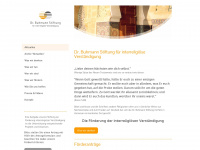 buhmann-stiftung.de Webseite Vorschau
