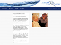 pflege-sanitas.de Webseite Vorschau