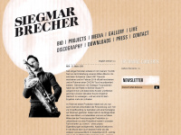 siegmar-brecher.com Webseite Vorschau