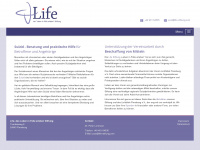 life-stiftung.com Webseite Vorschau