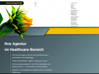 pharmaagentur.ch Webseite Vorschau