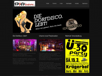 diedorfdisco.de Webseite Vorschau