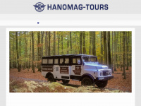 hanomag-tours.de Webseite Vorschau