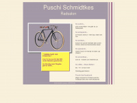puschi-schmidtkes-radsalon.de Webseite Vorschau
