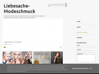 liebesache-modeschmuck.blogspot.com Webseite Vorschau