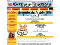 germanamericanclubnv.com Webseite Vorschau