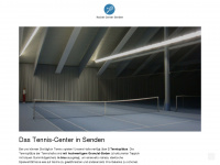 tennishalle-senden.de Webseite Vorschau