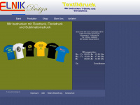 elnik-design.de Webseite Vorschau