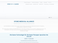 storzmedical-alliance.de Webseite Vorschau