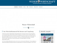weser-wirtschaft.de Webseite Vorschau