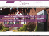 vanishingveins.net Webseite Vorschau