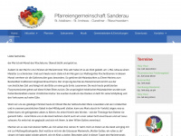 pg-sanderau.de Webseite Vorschau