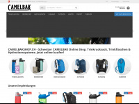 camelbakshop.ch Webseite Vorschau
