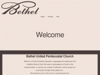 bethelupc.org Webseite Vorschau