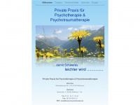 praxis-traumatherapie.de Webseite Vorschau