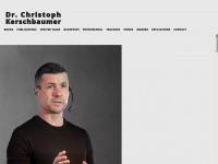 christophkerschbaumer.com Webseite Vorschau