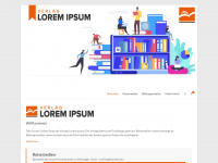 verlag-lorem-ipsum.de Webseite Vorschau
