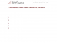 transformationale-fuehrung.com Webseite Vorschau