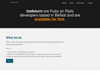 tosbourn.com Webseite Vorschau