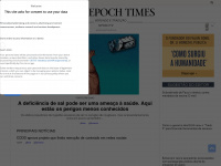 epochtimes.com.br Webseite Vorschau