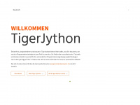 tigerjython.ch Webseite Vorschau