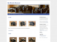 my-minolta-museum.info Webseite Vorschau