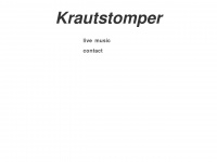 krautstomper.com Webseite Vorschau