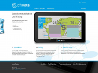 touchvote.de Webseite Vorschau