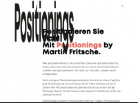 positionings.ch Webseite Vorschau