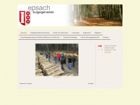 epsach-burger.ch Webseite Vorschau