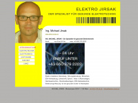 elektro-jirsak.at Webseite Vorschau