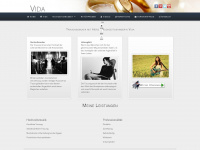 trauungsmusik-vida.at Webseite Vorschau