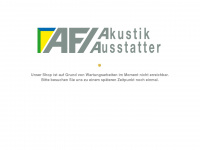 akustik-ausstatter.de Webseite Vorschau