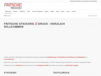 stickerei-druck.com Webseite Vorschau