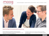 moog-unternehmenskultur.de Webseite Vorschau