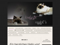 lovelycats-ragdolls.de Webseite Vorschau