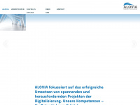 alovia.ch Webseite Vorschau