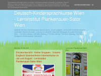 deutschkindersprachkursewien.blogspot.com Webseite Vorschau