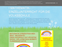 mathematik-nachhilfe-volksschule-wien.blogspot.com Webseite Vorschau