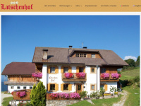 latschenhof.it Webseite Vorschau