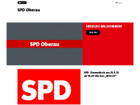 spd-oberau.de Webseite Vorschau